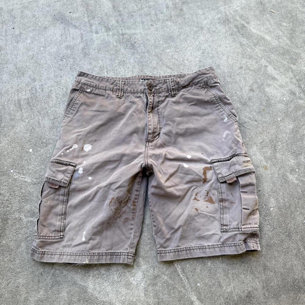 Quiksilver Men's Brown and Grey Shorts